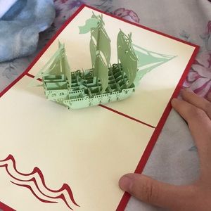 Unique Pop Up Cards (set of 4)